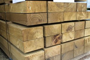 Timberstore Sleepers Softwood Treated 2.4M x 100mm x 200mm pack of 35!! £12.15+vat each